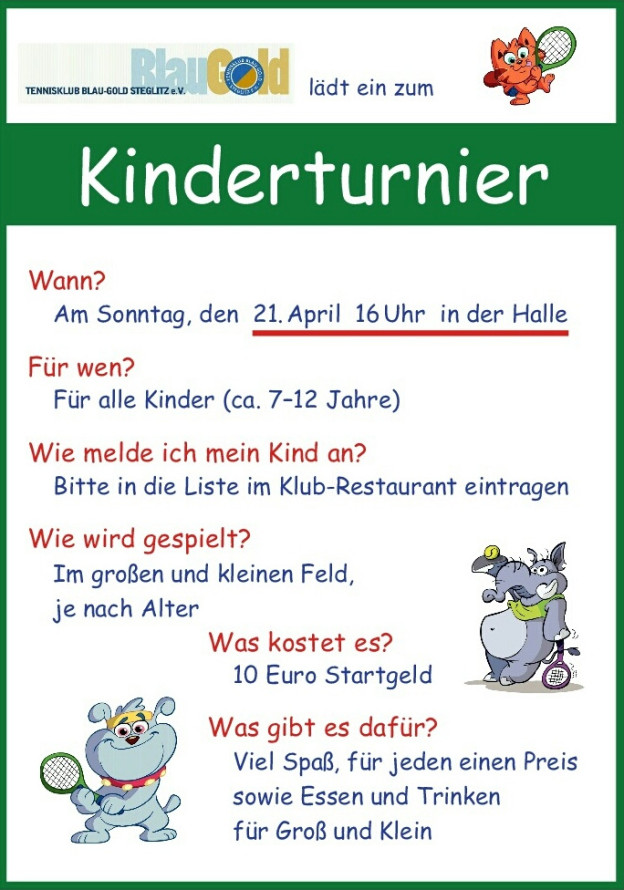 Kinderturnier 2013