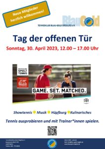 Tag der offenen Tür @ Tennisklub Blau-Gold Steglitz e.V.