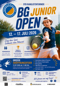 Blau-Gold Junior Open @ Tennisklub Blau-Gold Steglitz e.V. - Nur für Mitglieder